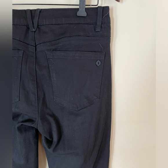 Democracy “Ab”solution Black Skinny Leg Jeans Size 6 - Picture 4 of 8